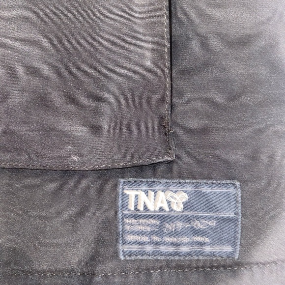 Xs black tna winter coat with hood - Picture 2 of 10